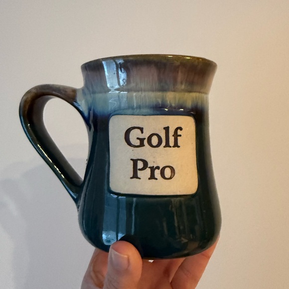 Other - Large pottery GOLF PRO mug- perfect‎ condition